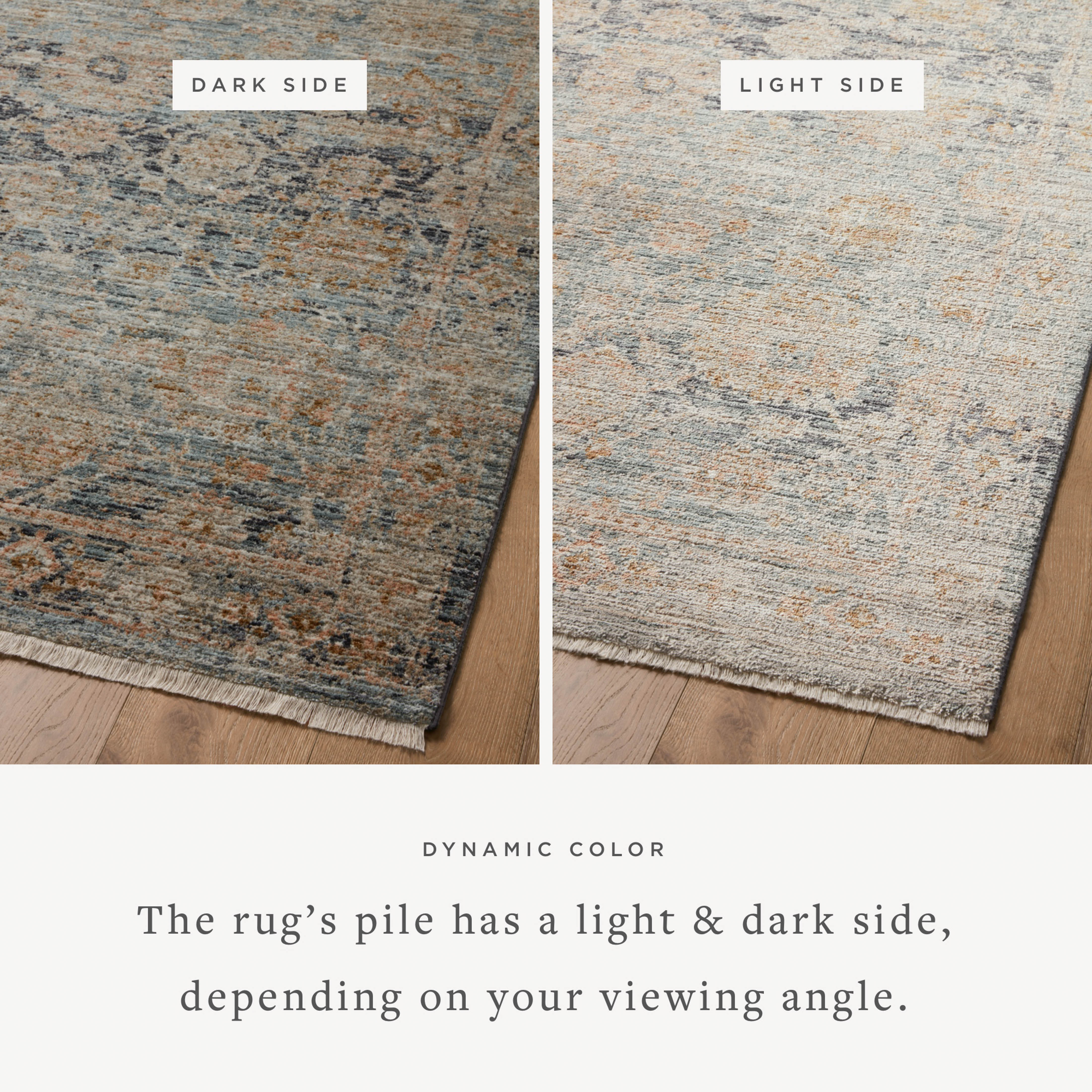 Jean Stoffer x Loloi Katherine Ocean / Coral Rug 0-patterned rugs Loloi