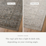 Jean Stoffer x Loloi Katherine Beige / Mist Rug 0-patterned rugs Loloi