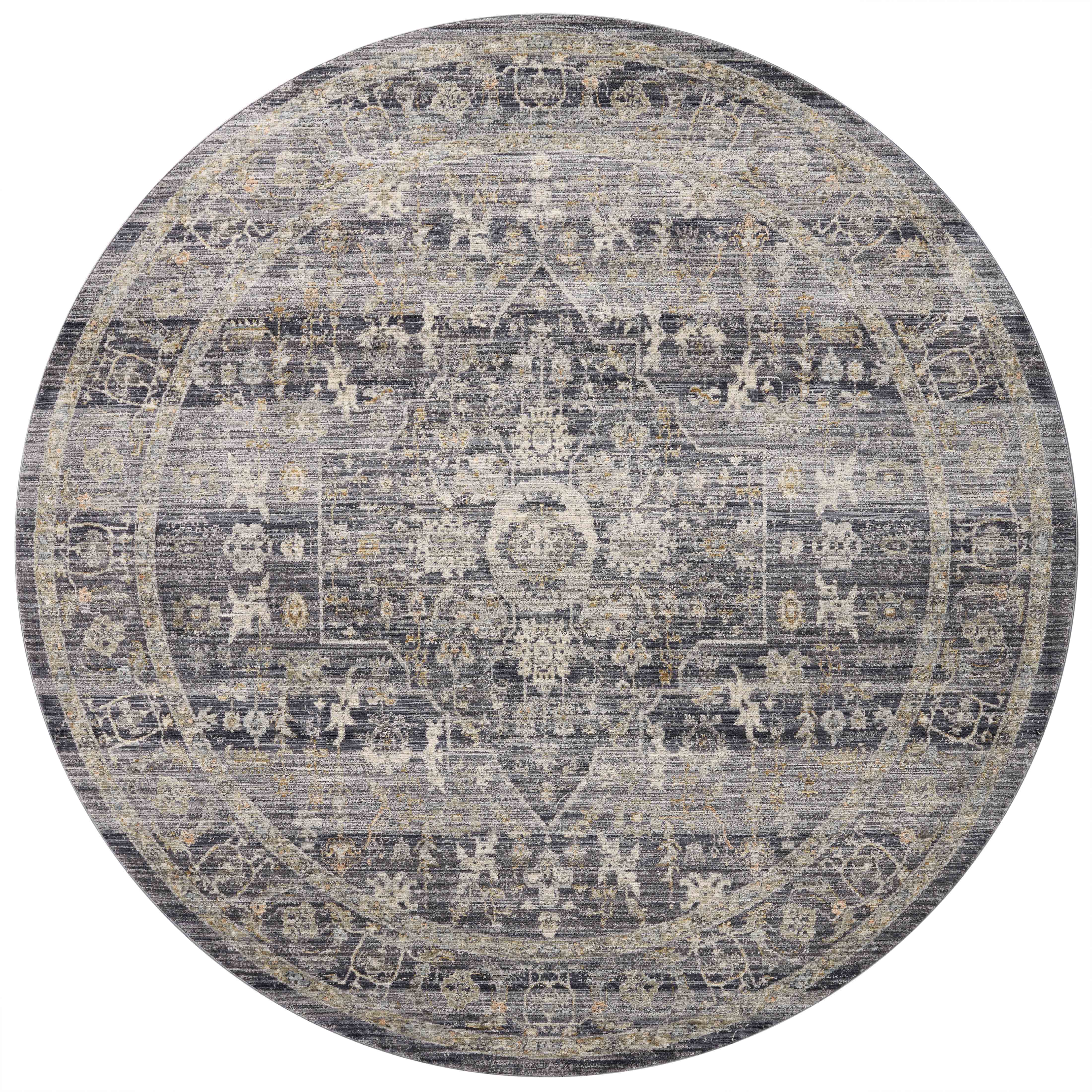 Jean Stoffer x Loloi Katherine Midnight / Tobacco Rug 0-patterned rugs Loloi