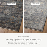 Jean Stoffer x Loloi Katherine Ink / Jade Rug 0-patterned rugs Loloi