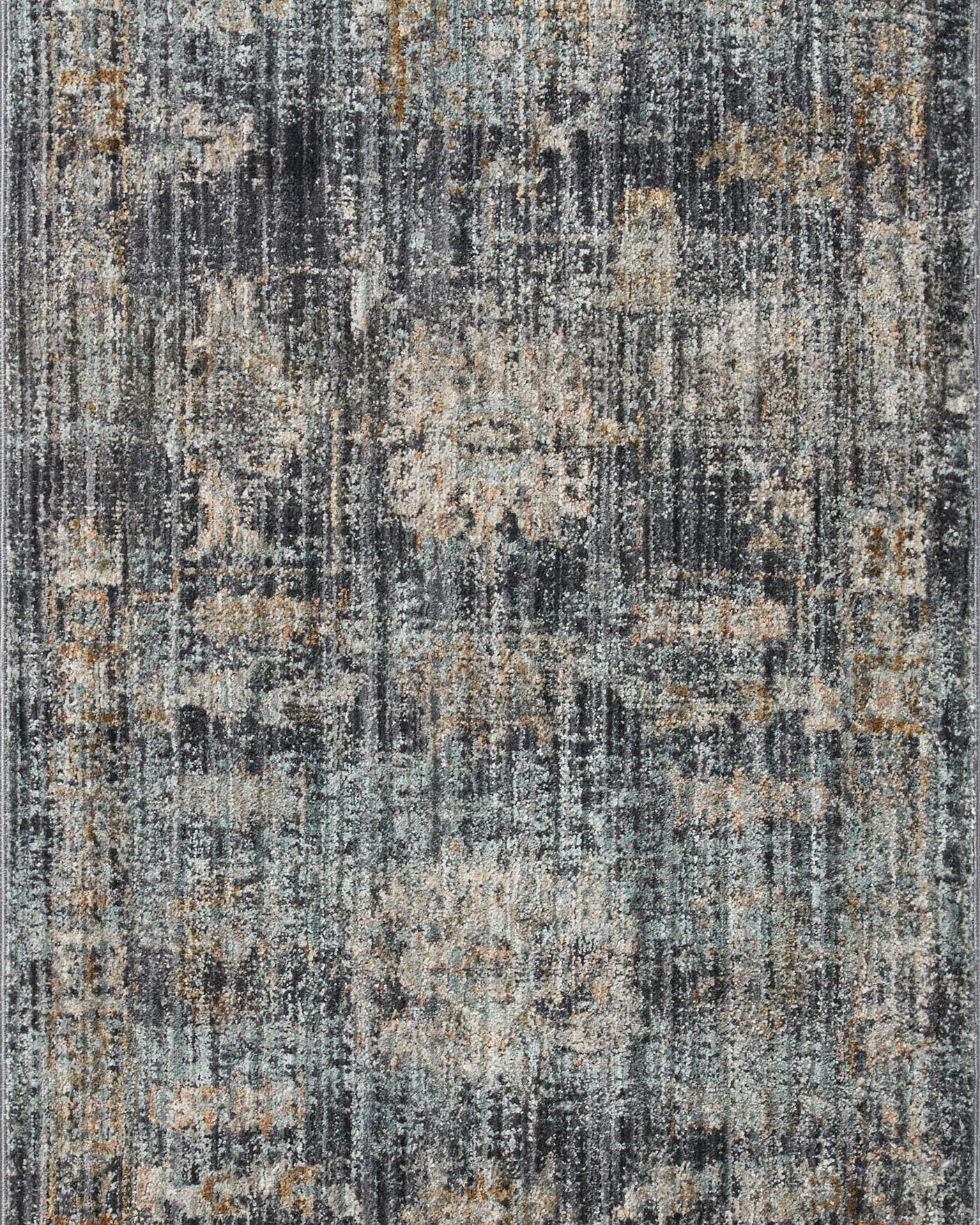 Jean Stoffer x Loloi Katherine Ink / Jade Rug 0-patterned rugs Loloi