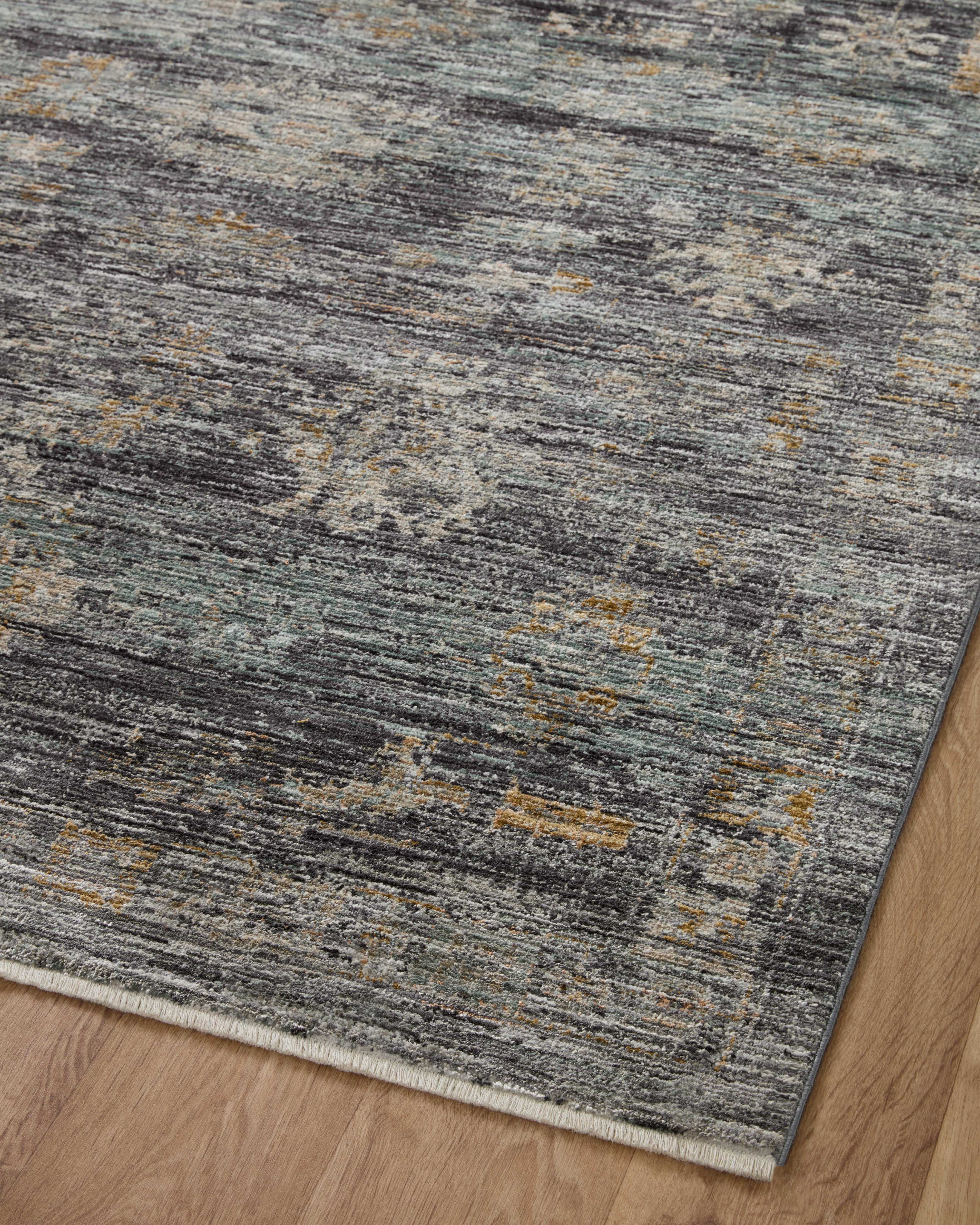 Jean Stoffer x Loloi Katherine Ink / Jade Rug 0-patterned rugs Loloi