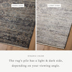 Jean Stoffer x Loloi Katherine Graphite / Jade 0-patterned rugs Loloi