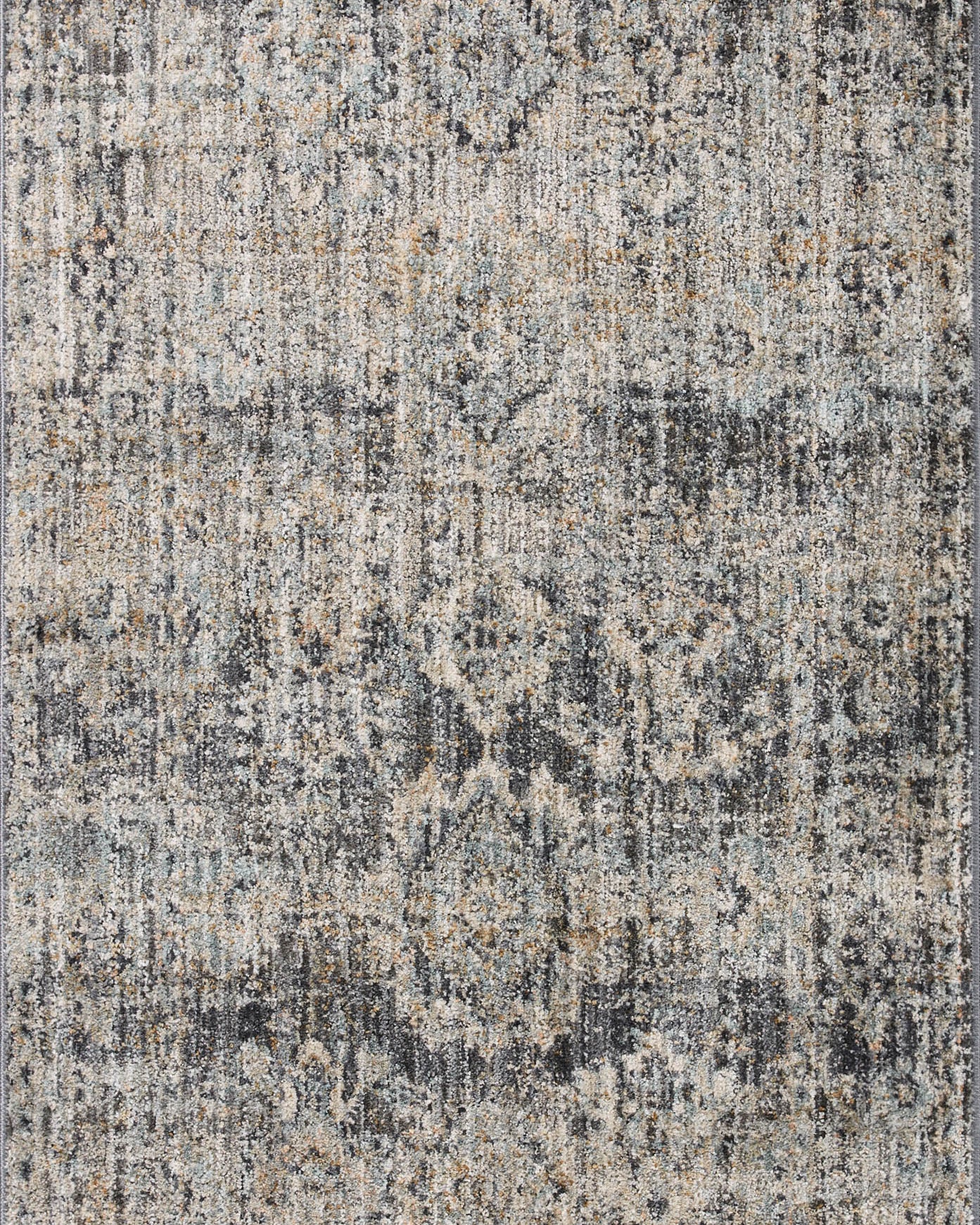 Jean Stoffer x Loloi Katherine Graphite / Jade 0-patterned rugs Loloi