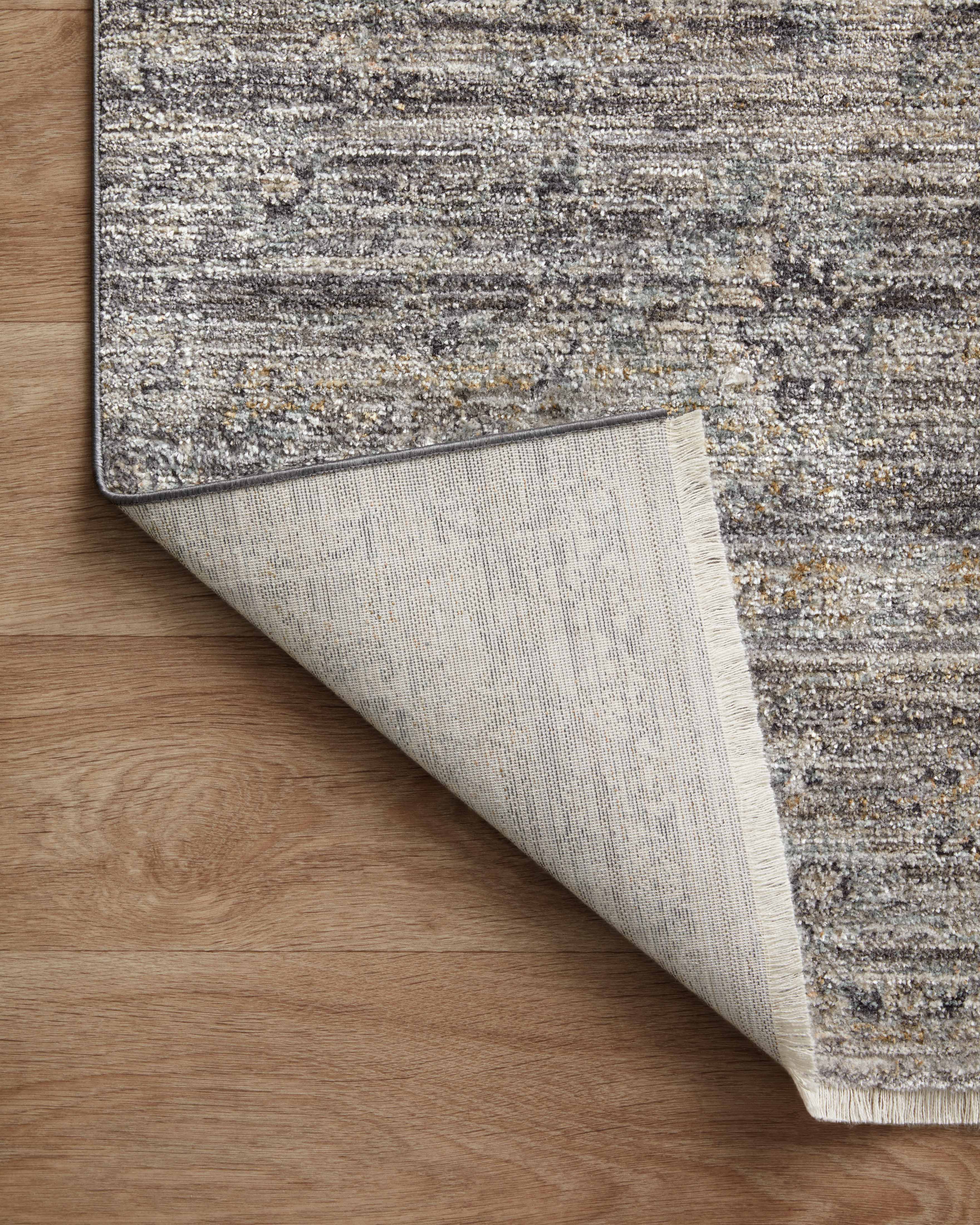 Jean Stoffer x Loloi Katherine Graphite / Jade Rug RUGS - synthetic Loloi