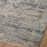 Jean Stoffer x Loloi Katherine Graphite / Jade Rug RUGS - synthetic Loloi