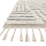 Loloi Khalid Ivory / Sky Rug RUGS - wool Loloi