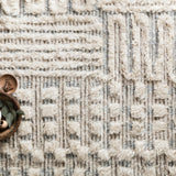 Loloi Khalid Ivory / Sky Rug RUGS - wool Loloi