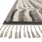 Loloi Khalid Stone / Charcoal Rug RUGS - wool Loloi