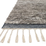 Loloi Khalid Pewter / Ink Rug RUGS - wool Loloi