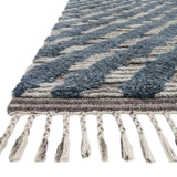 Loloi Khalid Blue / Pewter Rug RUGS - wool Loloi