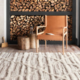 Loloi Khalid Ivory / Taupe Rug RUGS - wool Loloi