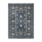 Rifle Paper Co. x Loloi Kismet Navy Rug No.1 RUGS - synthetic Loloi 18" x 18"