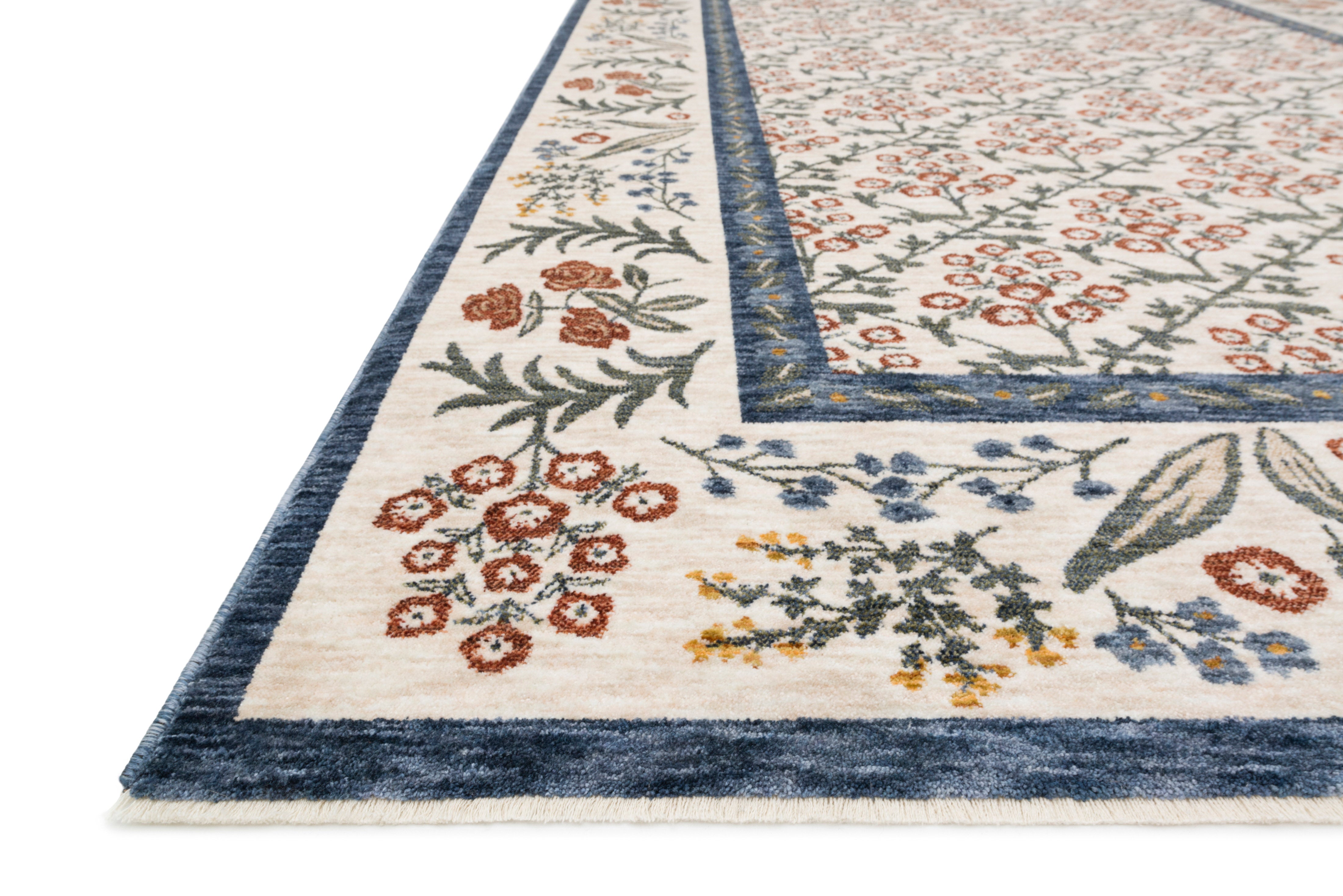 Rifle Paper Co. x Loloi Kismet Cream Rug RUGS - synthetic Loloi