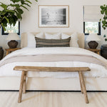 Koukila Stitch Hand Woven Linen Area Rug RUGS - Linen Momeni