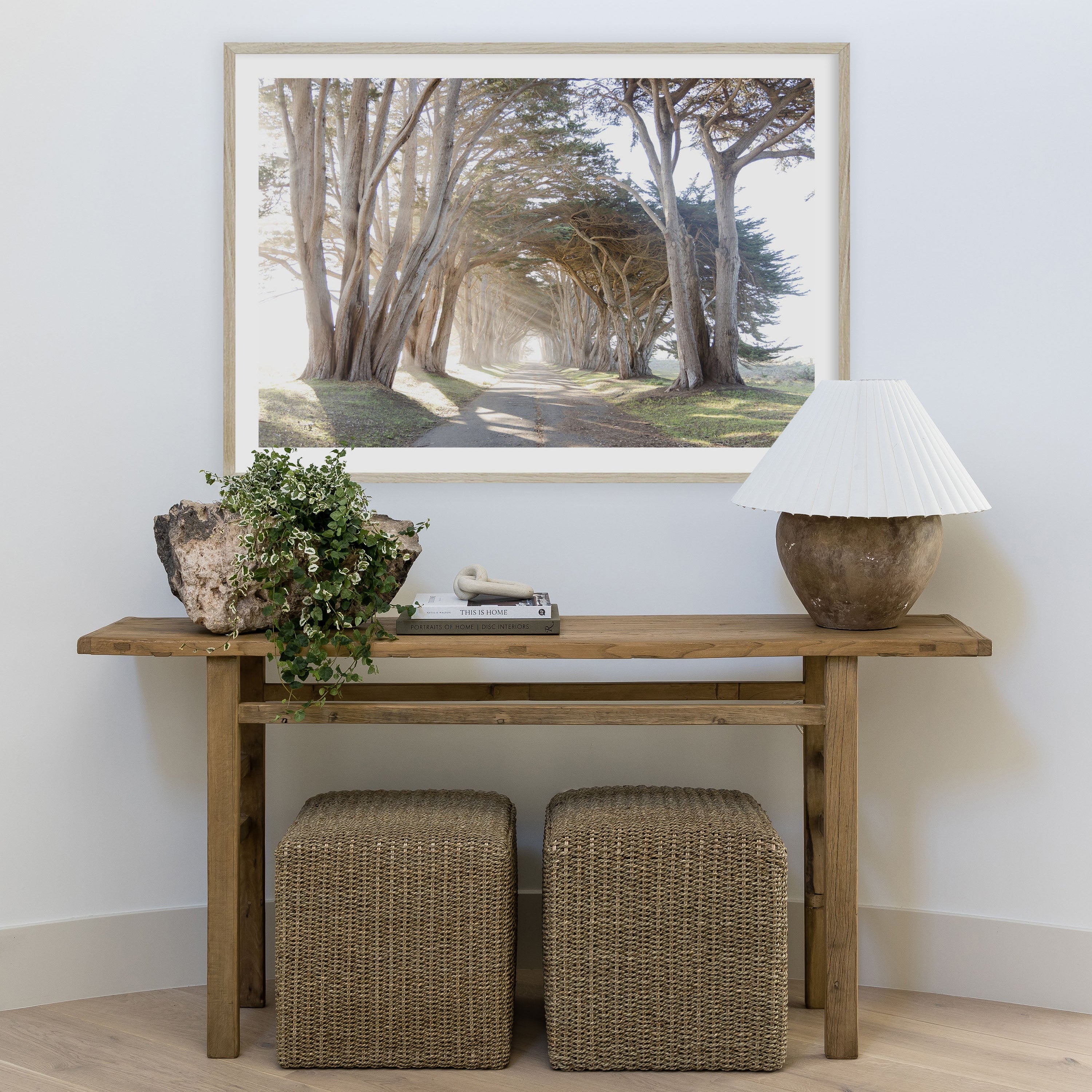 Koukila Stitch Hand Woven Linen Area Rug RUGS - Linen Momeni