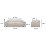Eli Power Recliner Sofa FURNITURE - sofa Moe's Furniture