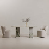 Larson Rolling Dining Chair FURNITURE - dining chair Moe's Furniture