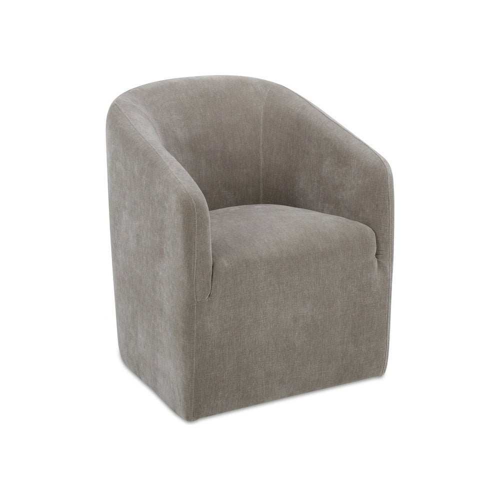 Sandi Rolling Dining Chair FURNITURE - dining chairs Moe's Furniture Taupe