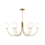 Noemie Extra Large Chandelier LIGHTING - chandelier Visual Comfort Burnished Brass