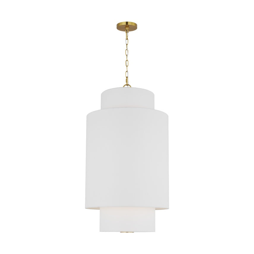 Sawyer Small Hanging Shade LIGHTING - pendant Visual Comfort - Studio Burnished Brass
