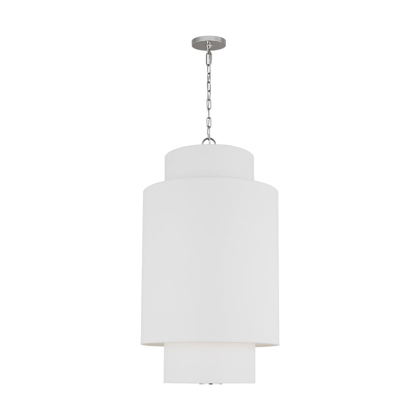 Sawyer Small Hanging Shade LIGHTING - pendant Visual Comfort Polished Nickel