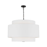Sawyer Extra Large Hanging Shade LIGHTING - pendant Visual Comfort Midnight Black