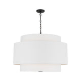 Sawyer Extra Large Hanging Shade LIGHTING - pendant Visual Comfort Midnight Black