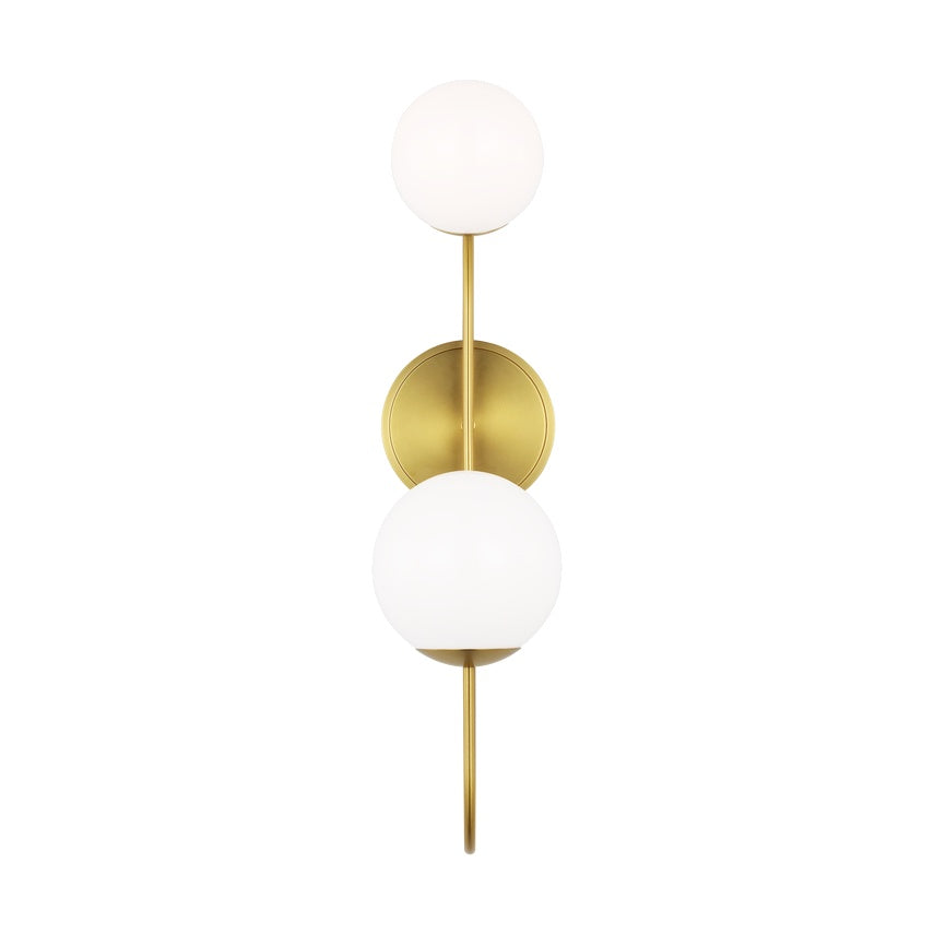 Noemie Large Sconce LIGHTING - sconce Visual Comfort - Studio Burnished Brass