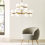 Londyn Medium Chandelier LIGHTING - chandelier Visual Comfort