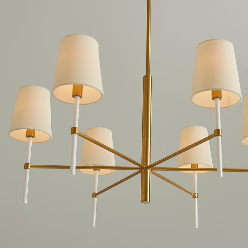 Monroe Medium Chandelier LIGHTING - chandelier Visual Comfort