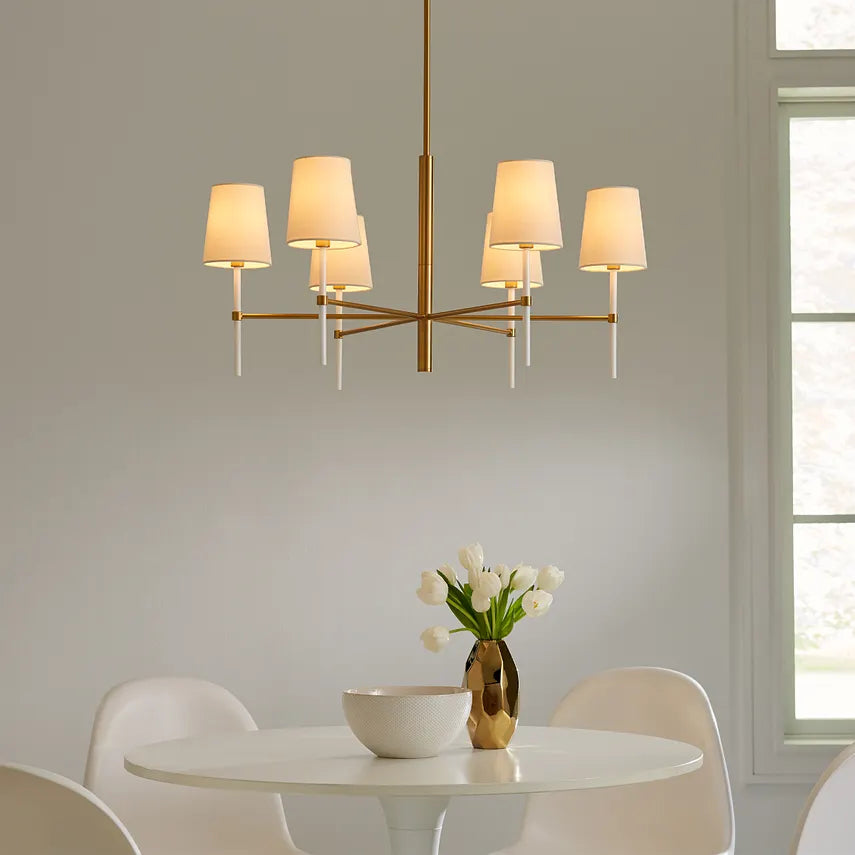 Monroe Medium Chandelier LIGHTING - chandelier Visual Comfort - Studio