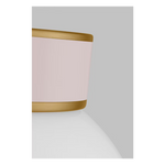 Monroe Semi Flush Mount LIGHTING - ceiling fixture Visual Comfort - Studio