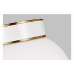 Monroe Semi Flush Mount LIGHTING - ceiling fixture Visual Comfort - Studio