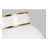 Monroe Semi Flush Mount LIGHTING - ceiling fixture Visual Comfort - Studio