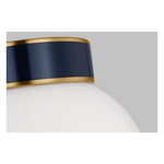 Monroe Semi Flush Mount LIGHTING - ceiling fixture Visual Comfort - Studio