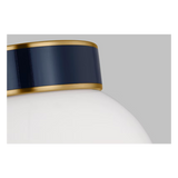 Monroe Semi Flush Mount LIGHTING - ceiling fixture Visual Comfort - Studio