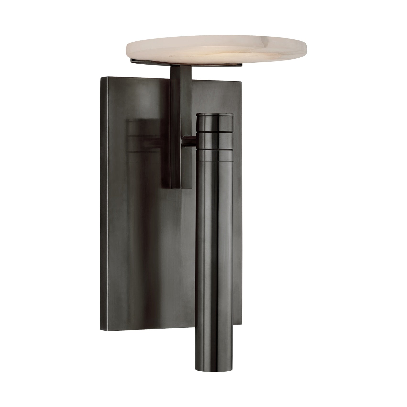 Melange Floating Disc Sconce LIGHTING - sconce Visual Comfort Bronze
