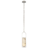 Melange Small Floating Disc Pendant LIGHTING - pendant Visual Comfort Polished Nickel
