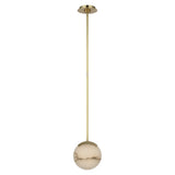Melange 7" Pendant LIGHTING - pendant Visual Comfort Antique-Burnished Brass