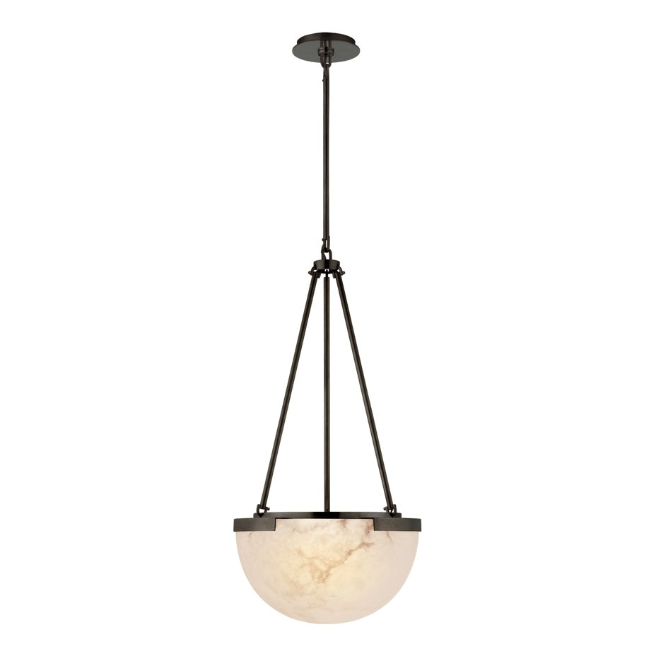 Melange Small Pendant LIGHTING - pendant Visual Comfort Bronze