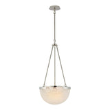 Melange Small Pendant LIGHTING - pendant Visual Comfort Polished Nickel