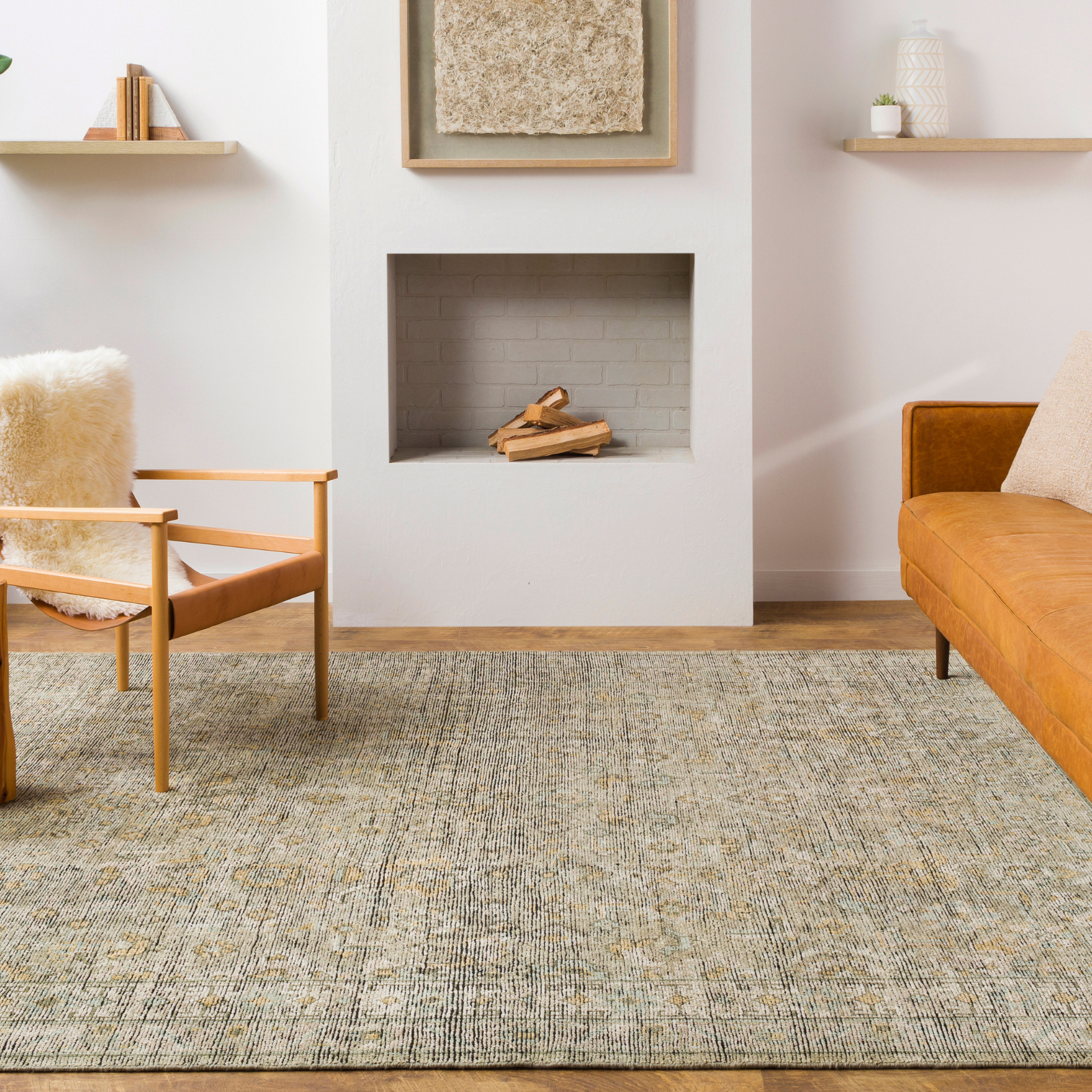 Kenzi Hand Knotted Rug RUGS - wool Four Hands