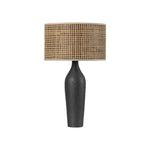 Wingdale Table Lamp LIGHTING - table lamp Hudson Valley Lighting Aged Brass / Ceramic Black Ash