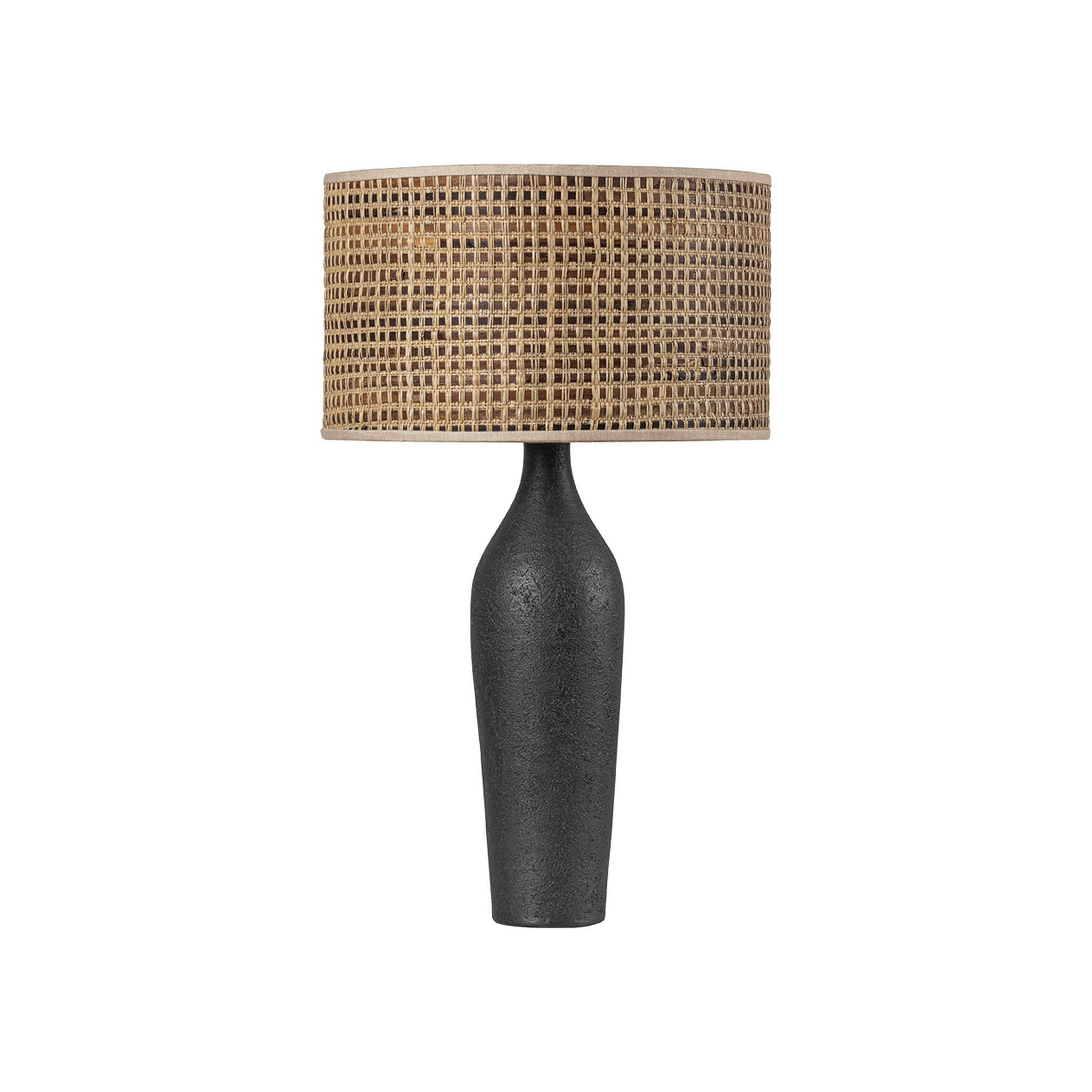 Wingdale Table Lamp LIGHTING - table lamp Hudson Valley Lighting Aged Brass / Ceramic Black Ash