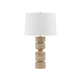 Galeville Table Lamp LIGHTING - table lamp Hudson Valley Lighting Aged Brass