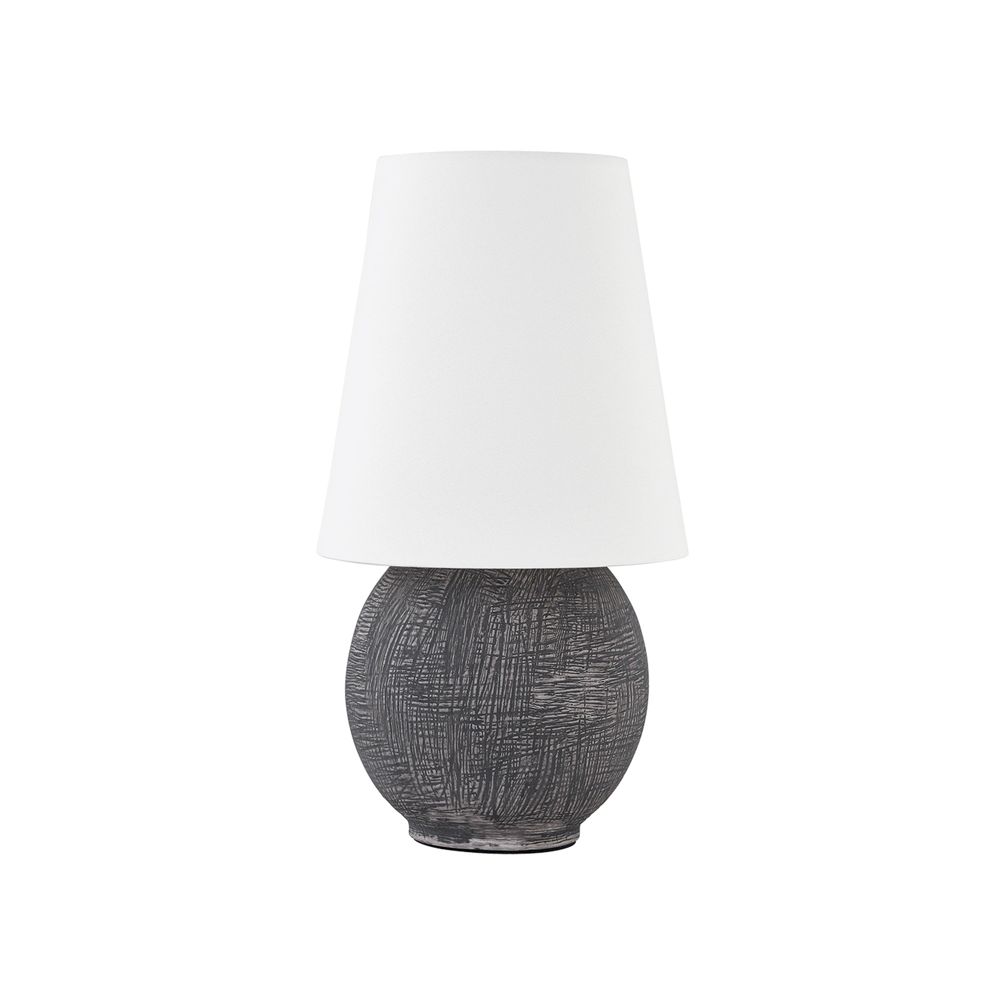 Ulsterville Rechargeable Table Lamp LIGHTING - table lamp Hudson Valley Lighting Aged Brass / Ceramic Greystone