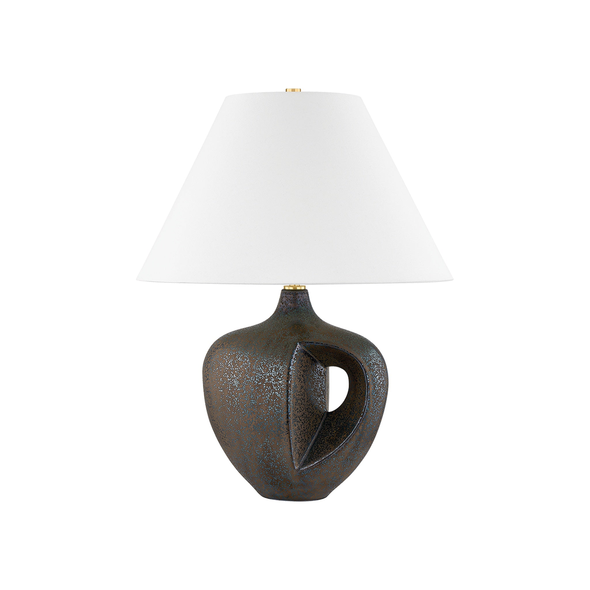 Avenel Table Lamp LIGHTING - Table Lamp Hudson Valley Lighting Aged Brass