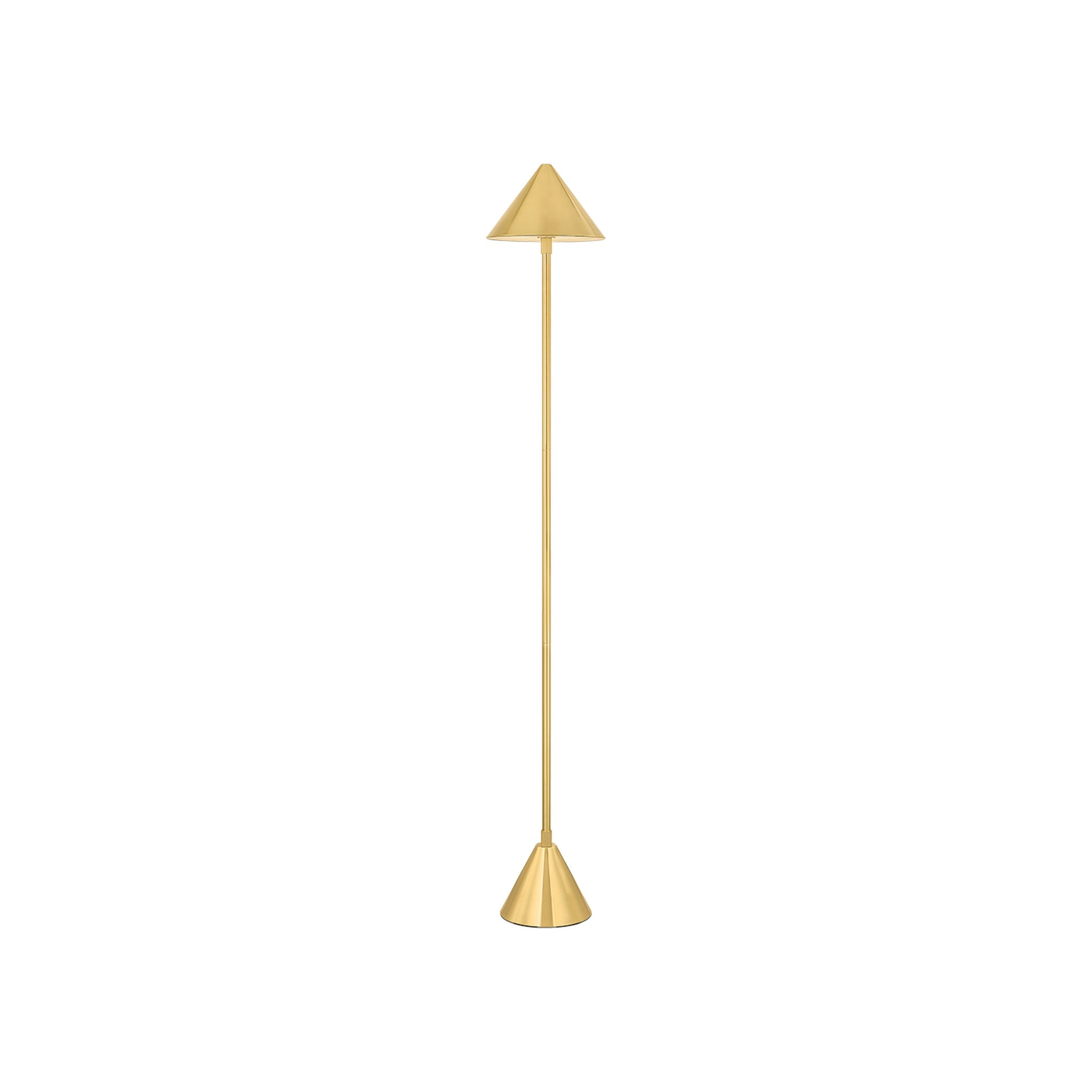 Salma Rechargeable Floor Lamp LIGHTING - floor lamp Hudson Valley Lighting Aged Brass