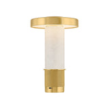 Sefton Rechargeable Table Lamp LIGHTING - table lamp Hudson Valley Lighting Aged Brass